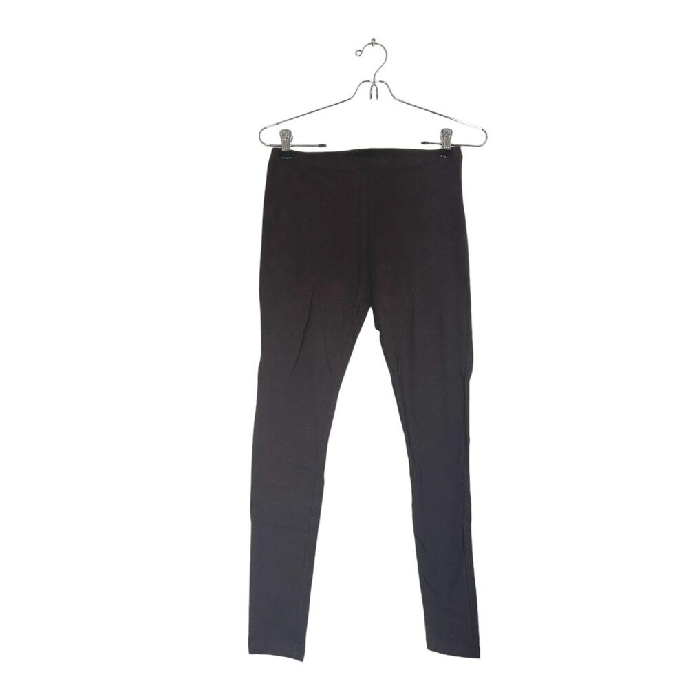 HUE Women's Ankle Length Leggings in Brown - Sz XS